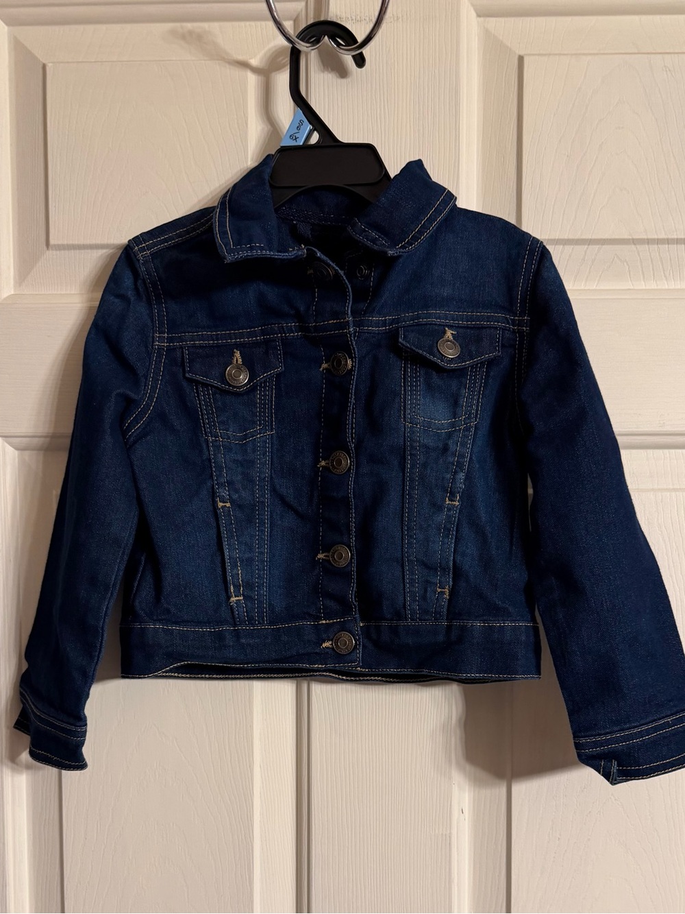 Toughskins Dark Blue Denim Jean Jacket for Kids size S